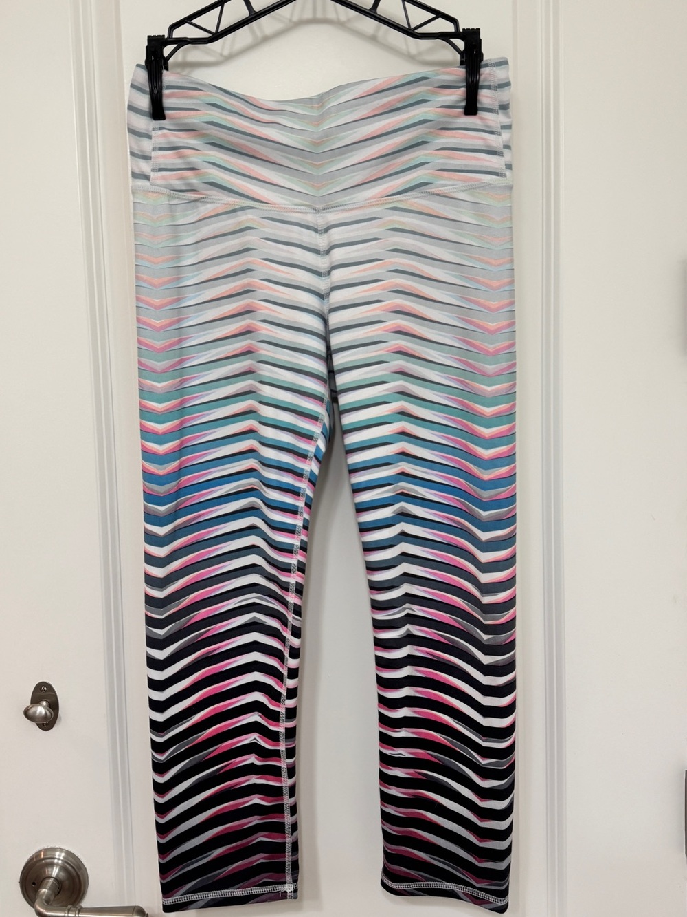 Athleta Leggings Multicolor Stripe S